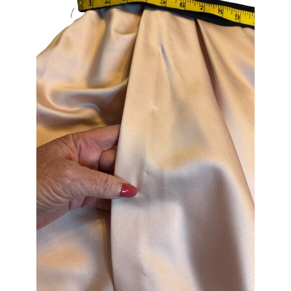 WHITE by Vera Wang Pink Strapless Cocktail Dress - Size 10 - Picture 7 of 16